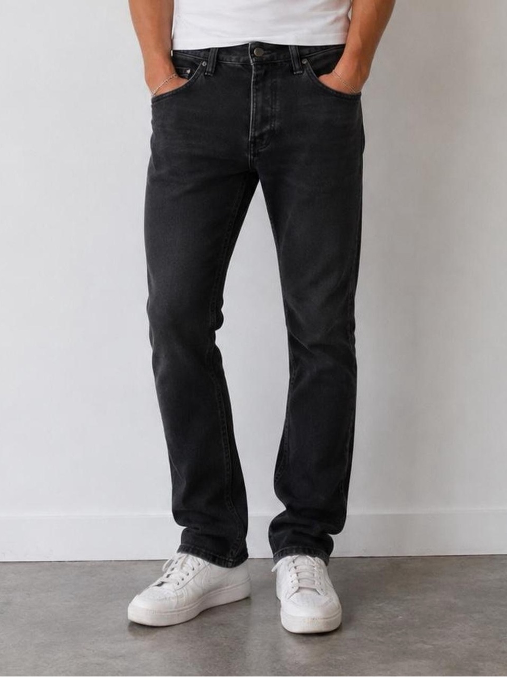 Abercrombie & Fitch Men's Black Stretch Denim Jeans 28x30